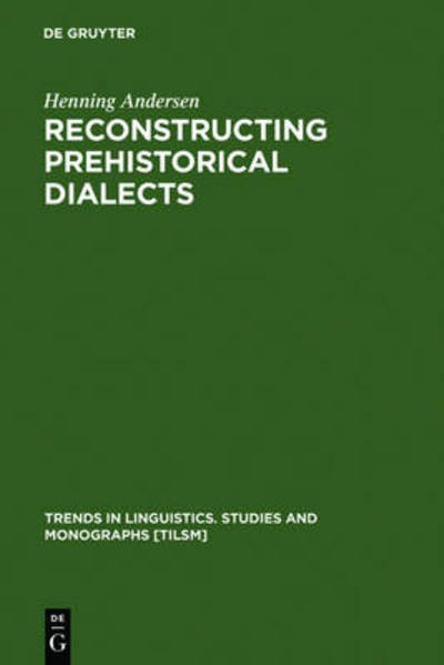 Cover for Andersen · Reconstructing Prehistorical D (Book) (1996)
