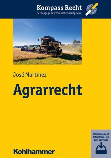 Cover for Martínez · Agrarrecht (Bog) (2020)