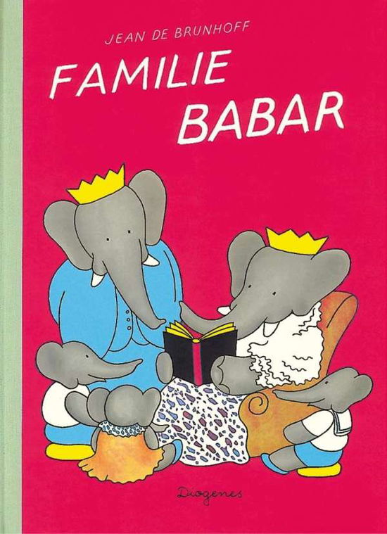 Cover for Jean De Brunhoff · Familie Babar (Book)