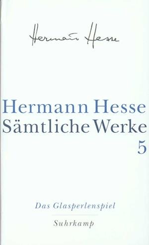Samtliche Werke - Hermann Hesse - Books - Suhrkamp Publishers - 9783518411056 - March 26, 2001