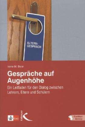 Cover for Beier · Gespräche auf Augenhöhe (Bog)
