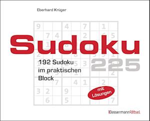 Cover for Eberhard Krüger · Sudokublock 225 (5 Exemplare à 2,99 €) (Book) (2024)