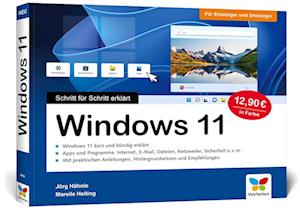 Windows 11 - Schritt für Schritt erklärt - Jörg Hähnle - Books - Vierfarben - 9783842109056 - May 5, 2022