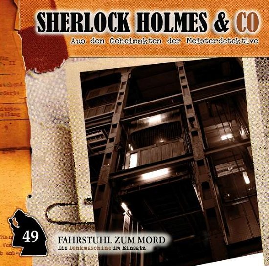 Fahrstuhl Zum Mord-folge 49 - Sherlock Holmes & Co - Musik - ROMANTRUHE - 9783864736056 - 24 januari 2020