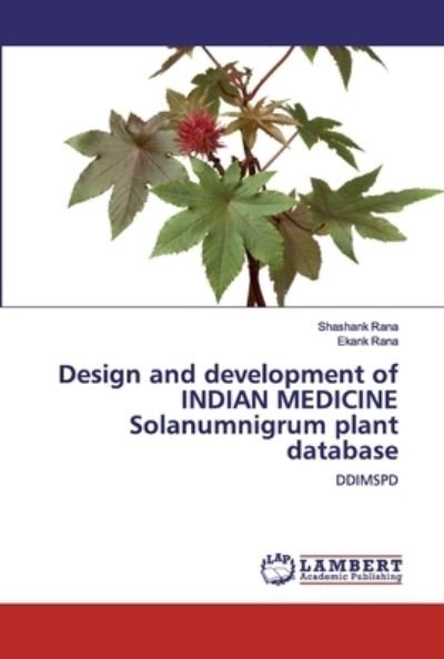 Cover for Rana · Design and development of INDIAN M (Buch) (2020)