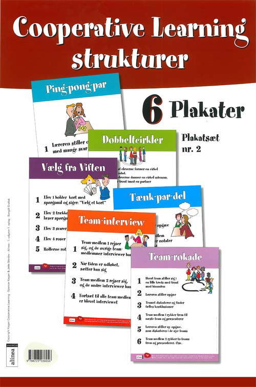 Cooperative Learning: Cooperative Learning, Plakat-sæt 2 - Spencer Kagan Jette Stenlev - Livres - Alinea - 9788723036056 - 5 juillet 2010