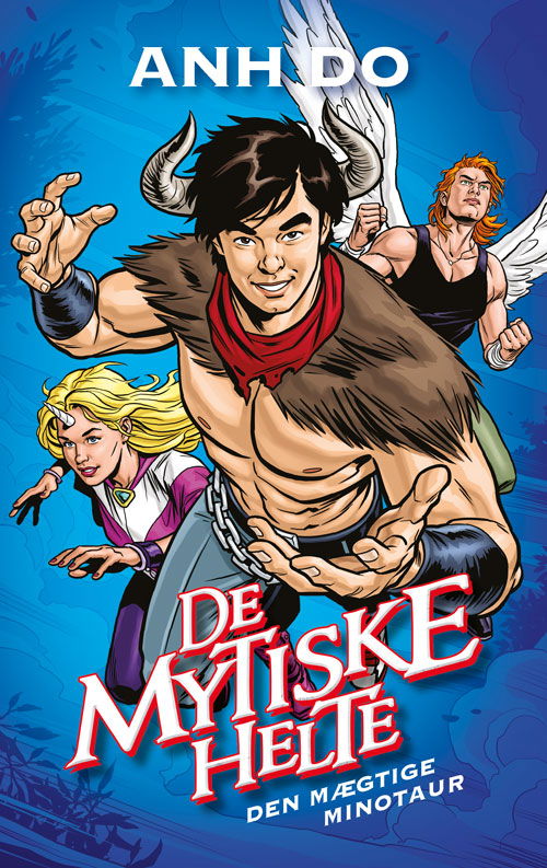 Cover for Anh Do · De mytiske helte: De mytiske helte 2: Den mægtige minotaur (Indbundet Bog) [1. udgave] (2022)