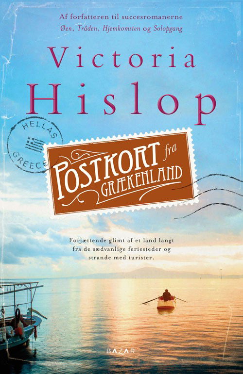 Cover for Victoria Hislop · Postkort fra Grækenland (Bound Book) [1. Painos] (2017)