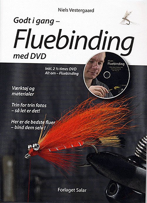 Cover for Niels Vestergaard · Godt i gang - Fluebinding m. DVD (Bog/DVD) [1. udgave] [Bog &amp; DVD] (2005)