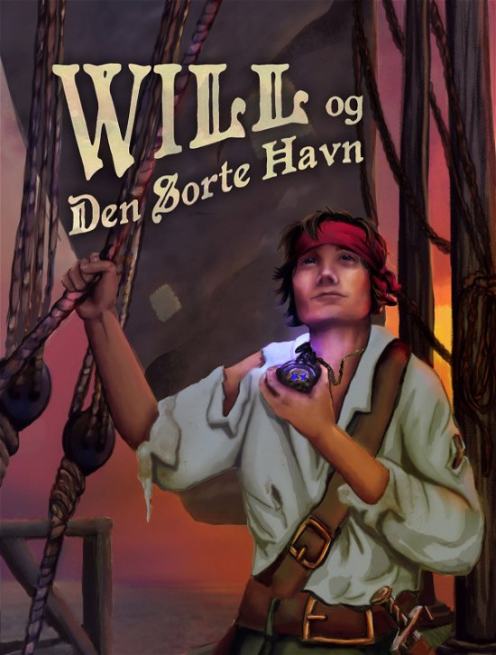 Cover for Mie L. S. · Will og Den sorte Havn (Sewn Spine Book) [1er édition] (2020)