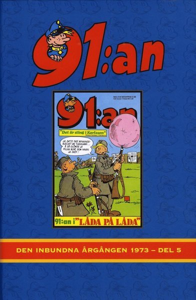 Cover for 91:an Den inbundna årgången: 91:an. Den inbundna årgången 1973, Del 5 (Bound Book) (2018)