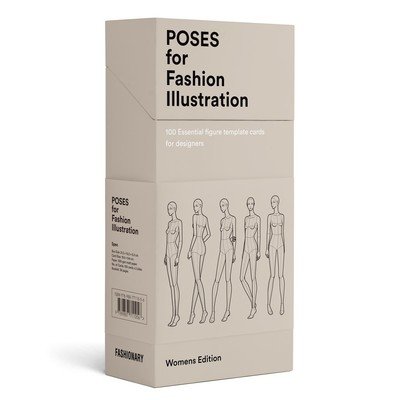 Cover for Fashionary · Poses for Fashion Illustration (Card Box): 100 essential figure template cards for designers (postkort) (2019)
