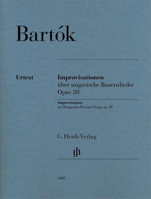 Cover for Bartók · Improvisationen über ungarische (Bog)