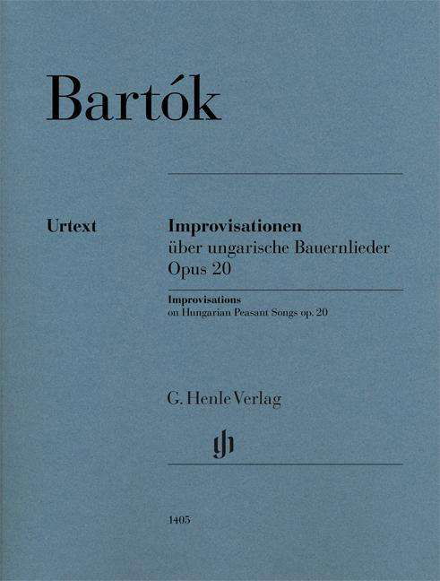 Cover for Bartók · Improvisationen über ungarische (Buch)