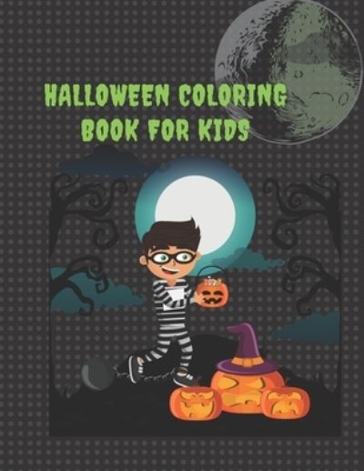 Cover for Coloring Book for Kids · Halloween coloring book for kids (Paperback Book) (2020)