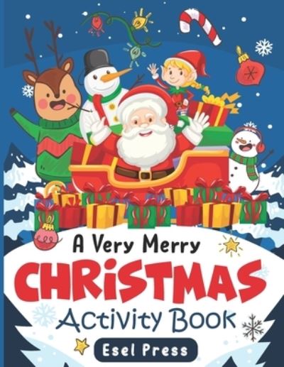 Cover for Esel Press · A Very Merry Christmas Activity Book (Paperback Book) (2020)