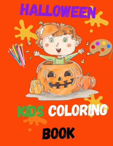 Halloween Kids Coloring Book - Momy - Książki - Independently Published - 9798684976056 - 10 września 2020