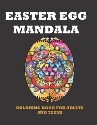 Cover for J N Publishers · Easter Egg Mandala Coloring Book (Paperback Book) (2021)