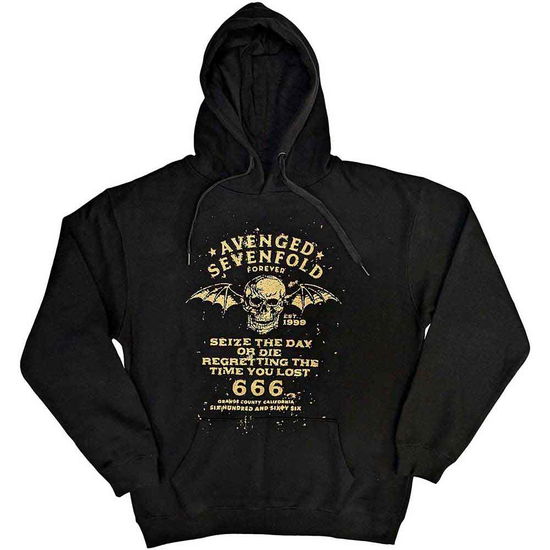 Cover for Avenged Sevenfold · Avenged Sevenfold Unisex Pullover Hoodie: Seize the Day (Hoodie)