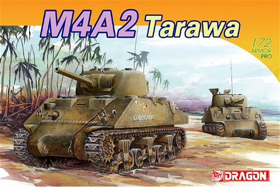 Dragon - 1/72 M4a2 Tarawa Armor Pro - Dragon - Koopwaar - Marco Polo - 0089195873057 - 
