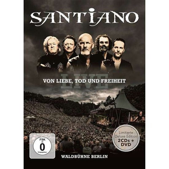 Cover for Santiano · Von Liebe, Tod Und Freiheit - Live (CD/DVD) [Limited edition] (2016)