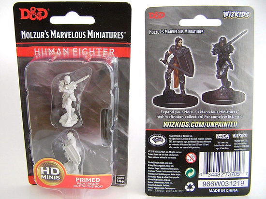 Cover for Wizkids · D&amp;d Nolzur Mum Female Human Fighter (MERCH)