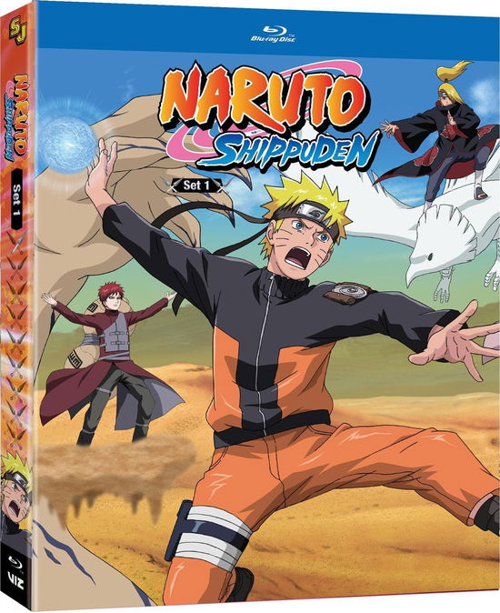 Cover for Naruto Shippuden Set 1 (Blu-ray) (2023)