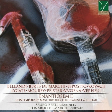 Cover for Berti,sauro / De Marchi,leonardo · Enantiosemie: Contemporary Masterworks for (CD) (2020)