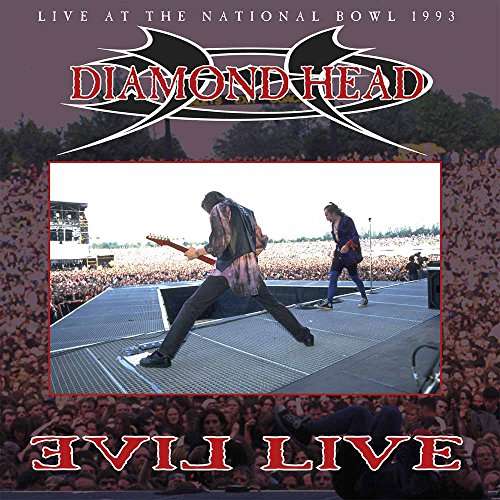 Cover for Diamond Head · Live Evil (LP) [Coloured edition] (2017)