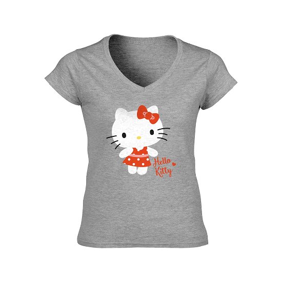 Cover for Hello Kitty · Polka Dots (T-shirt) [Grey edition] (2018)