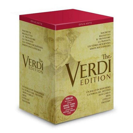 * The Verdi Edition - Domingo / Fleming / Terfel / Villazon/+ - Filmes - Opus Arte - 0809478011057 - 3 de junho de 2013