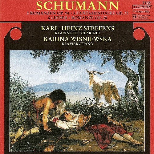 Cover for Schumann / Steffens / Wisniewska · Clarinet Works (CD) (2005)