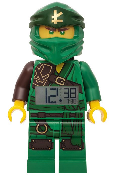 Cover for Lego · LEGO Ninjago Lloyd minifigure clock (MERCH)