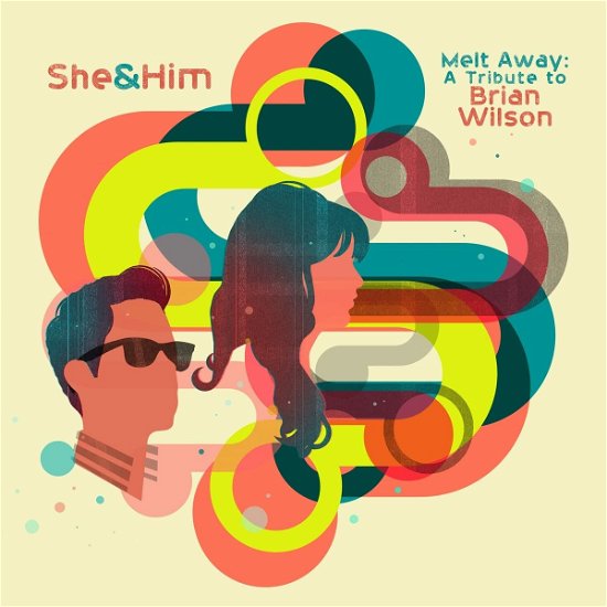 Cover for She &amp; Him · Melt Away: A Tribute To Brian Wilson (LP) (2022)