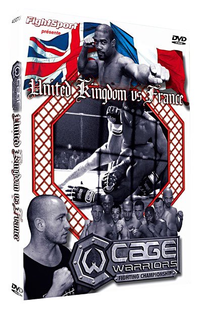 Cover for Cage Warriors Fighting Championship · UK vs France (DVD)