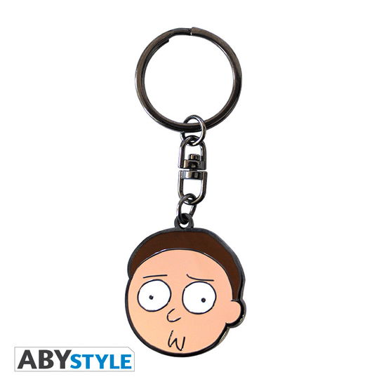 Rick And Morty - Keychain Morty X4 - Abystyle - Fanituote -  - 3700789264057 - torstai 7. helmikuuta 2019