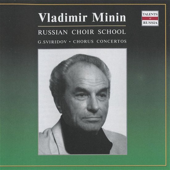 Cover for Minin Vladimir · Moscow Chamber Choir - Russian Choir School (CD) (2004)