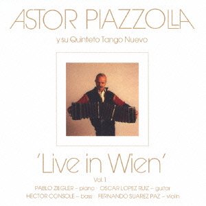 Cover for Astor Piazzolla · Vienna Concert (CD) [Japan Import edition] (2013)