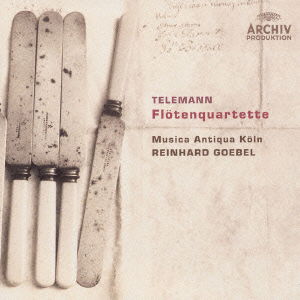 Telemann: Flute Quartets - Reinhard Goebel - Musik - UNIVERSAL MUSIC CLASSICAL - 4988005394057 - 22 juni 2005