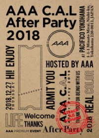 Cover for Aaa · Aaa C.a.l After Party 2018 (MDVD) [Japan Import edition] (2019)