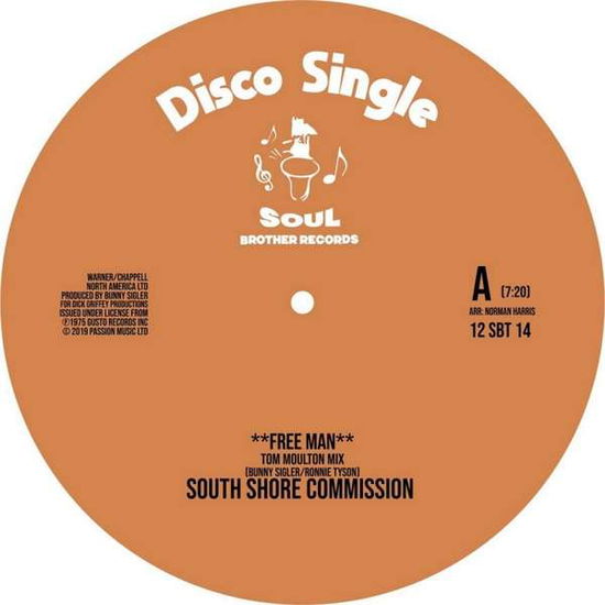 Cover for Frequency South Shore Commissi · Free Man  Were on the Right (12&quot;) (2020)