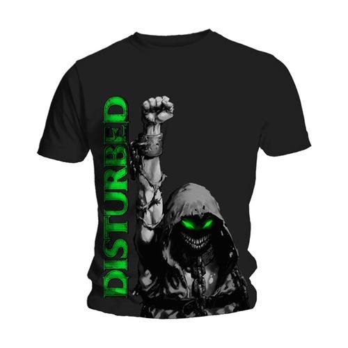 Disturbed Unisex T-Shirt: Up Your Fist - Disturbed - Produtos - Bravado  - 5023209630057 - 