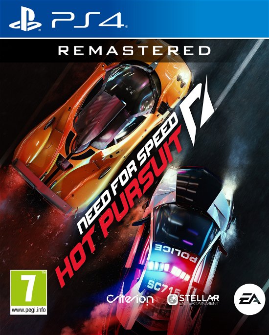 Cover for Ps4 · Need For Speed Hot Pursuit  Remastered PS4 (PC) (2020)