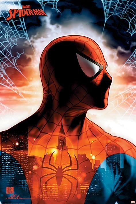 SPIDER-MAN - Poster 61X91 - Protector of the City - Poster - Maxi - Merchandise - Pyramid Posters - 5050574345057 - October 1, 2019