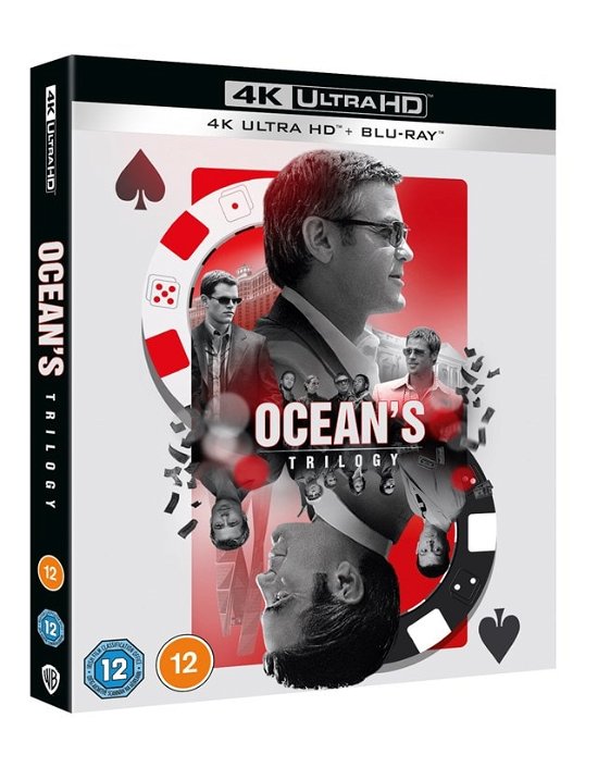 Cover for Oceans Trilogy · Oceans Eleven / Oceans Twelve / Oceans Thirteen (4K Ultra HD) (2024)