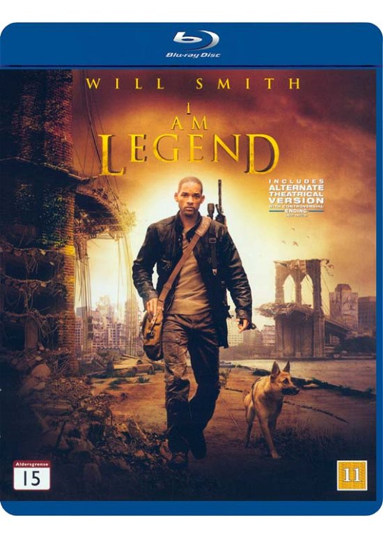 Cover for I Am Legend (Blu-ray) [Standard edition] (2008)