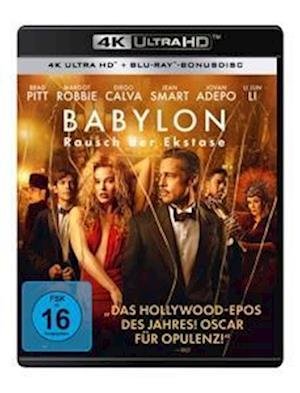Cover for Brad Pitt,margot Robbie,tobey Maguire · Babylon-rausch Der Ekstase (4K Ultra HD) (2023)