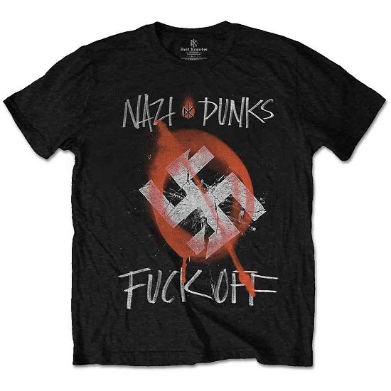 Dead Kennedys Unisex T-Shirt: Nazi Punks - Dead Kennedys - Merchandise - Easy partners - 5055979938057 - 