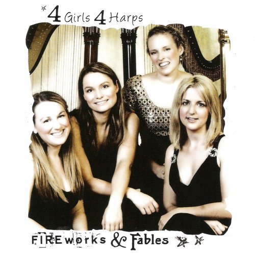 Cover for 4 Girls 4 Harps · Fireworks &amp; Fables (CD) (2009)
