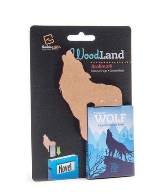 Woodland Animal Bookmark Wolf -  - Merchandise - THINKING GIFTS LTD - 5060213016057 - 16 augusti 2019